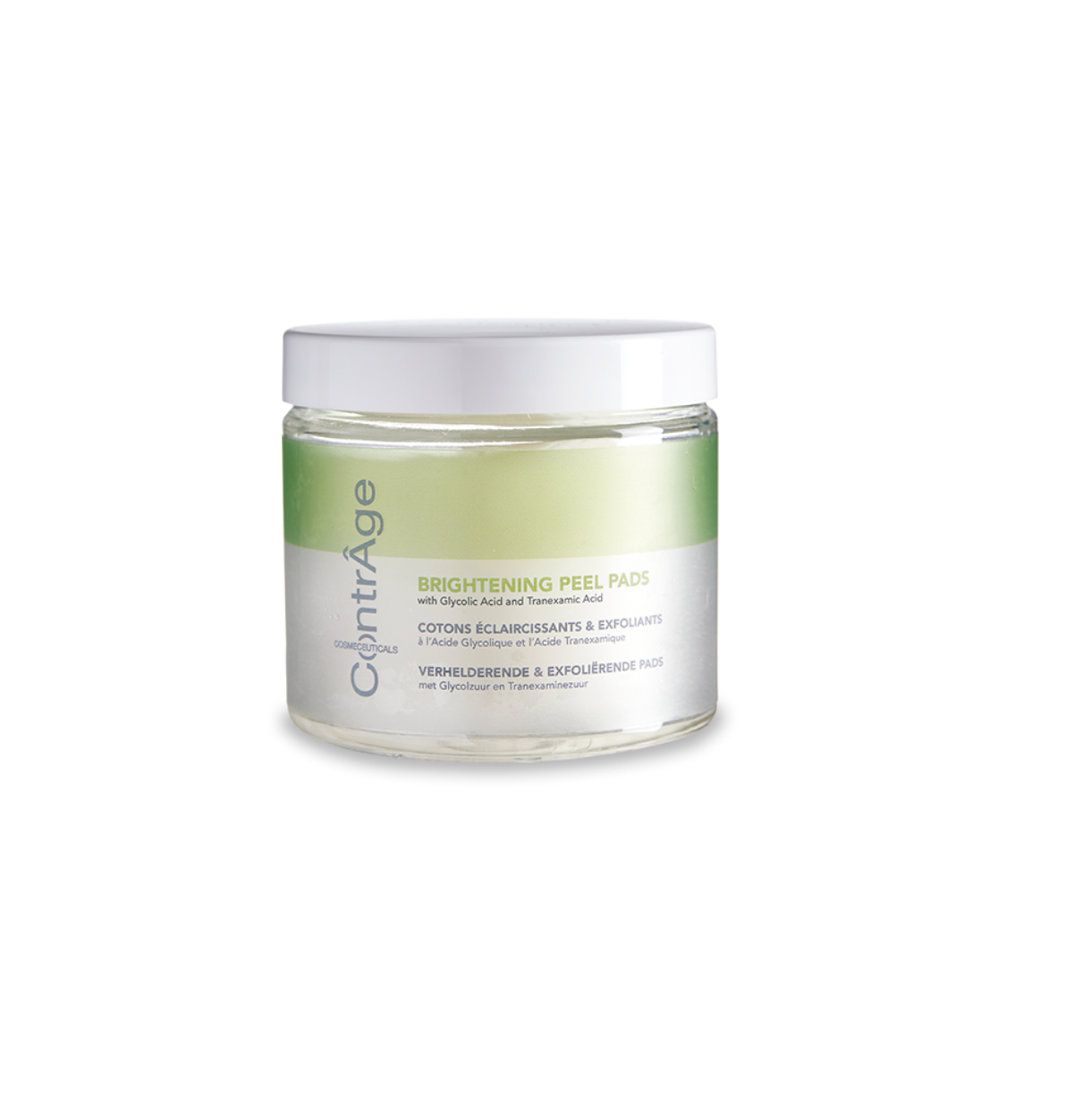 Contrâge Brightening Peel Pads – Verhelderende Exfoliërende Pads (60 stuks)