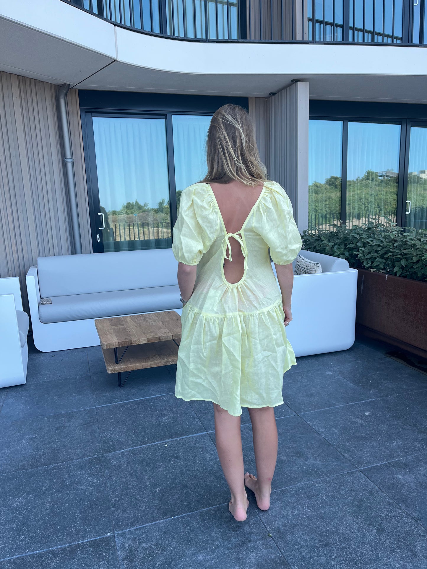 Jurk | Greek Archaic Kori Lime - For Models and Mermaids