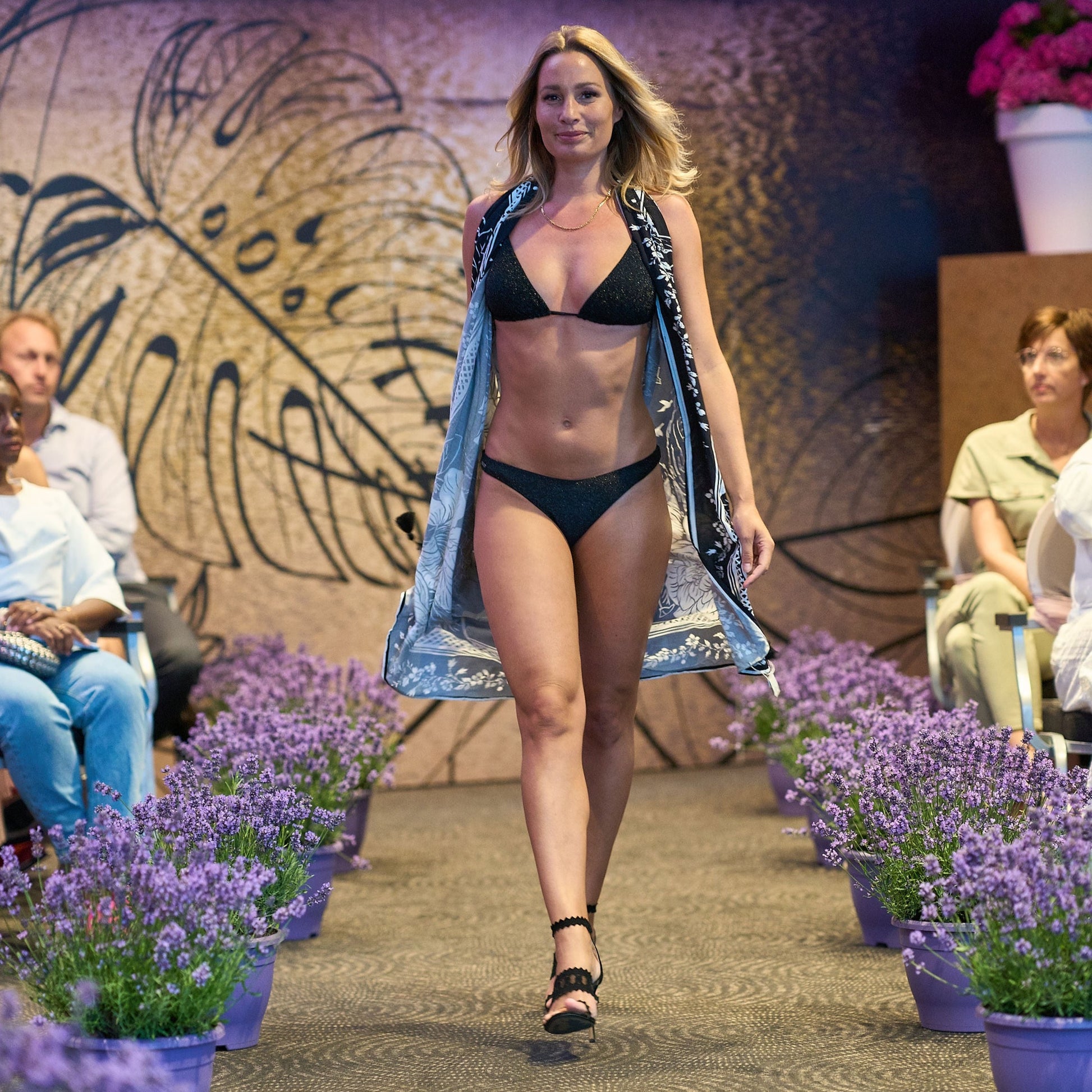 Bikini | Maaji Zwart-Glitter - For Models and Mermaids