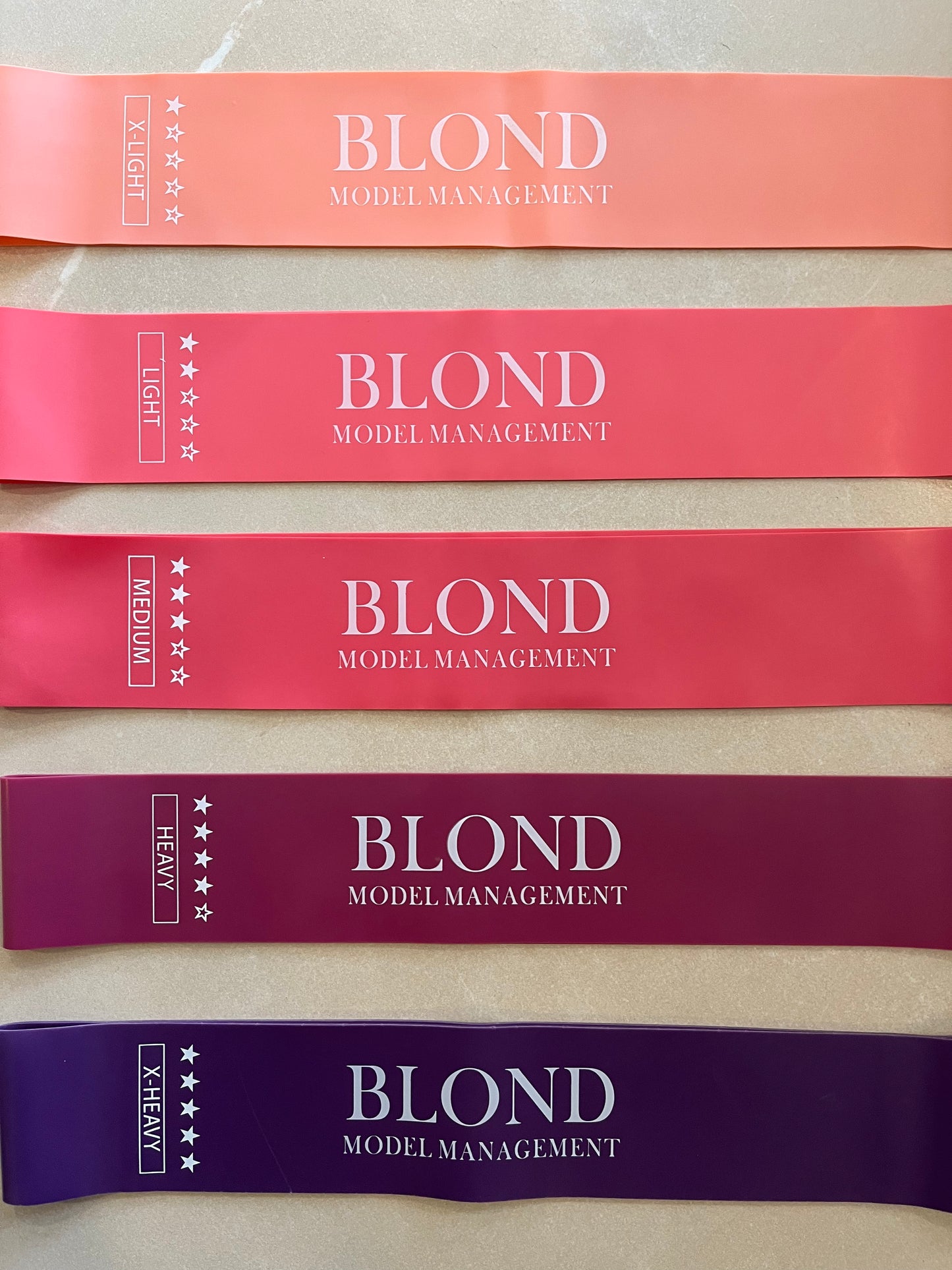 Sport elastieken | Blond - For Models and Mermaids
