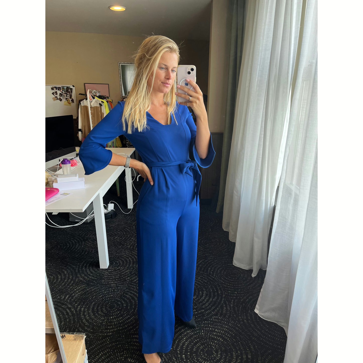 Jumpsuit | Rinascimento Tuta Blauw - For Models and Mermaids