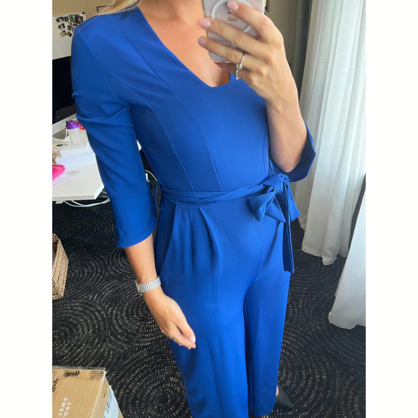 Jumpsuit | Rinascimento Tuta Blauw - For Models and Mermaids