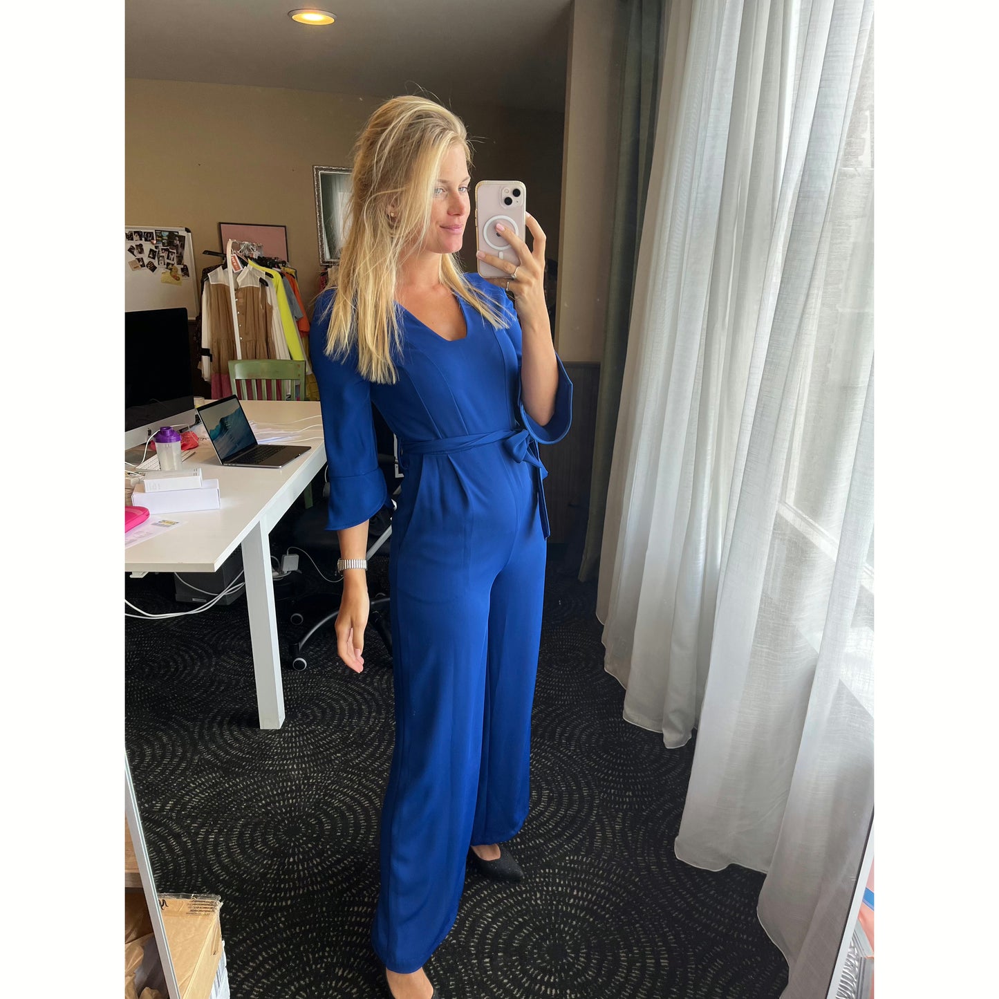 Jumpsuit | Rinascimento Tuta Blauw - For Models and Mermaids