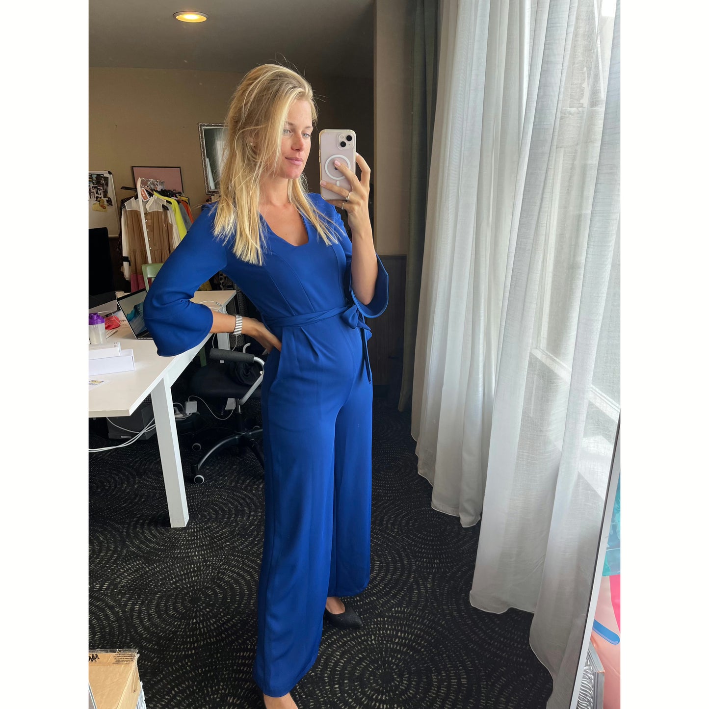 Jumpsuit | Rinascimento Tuta Blauw - For Models and Mermaids