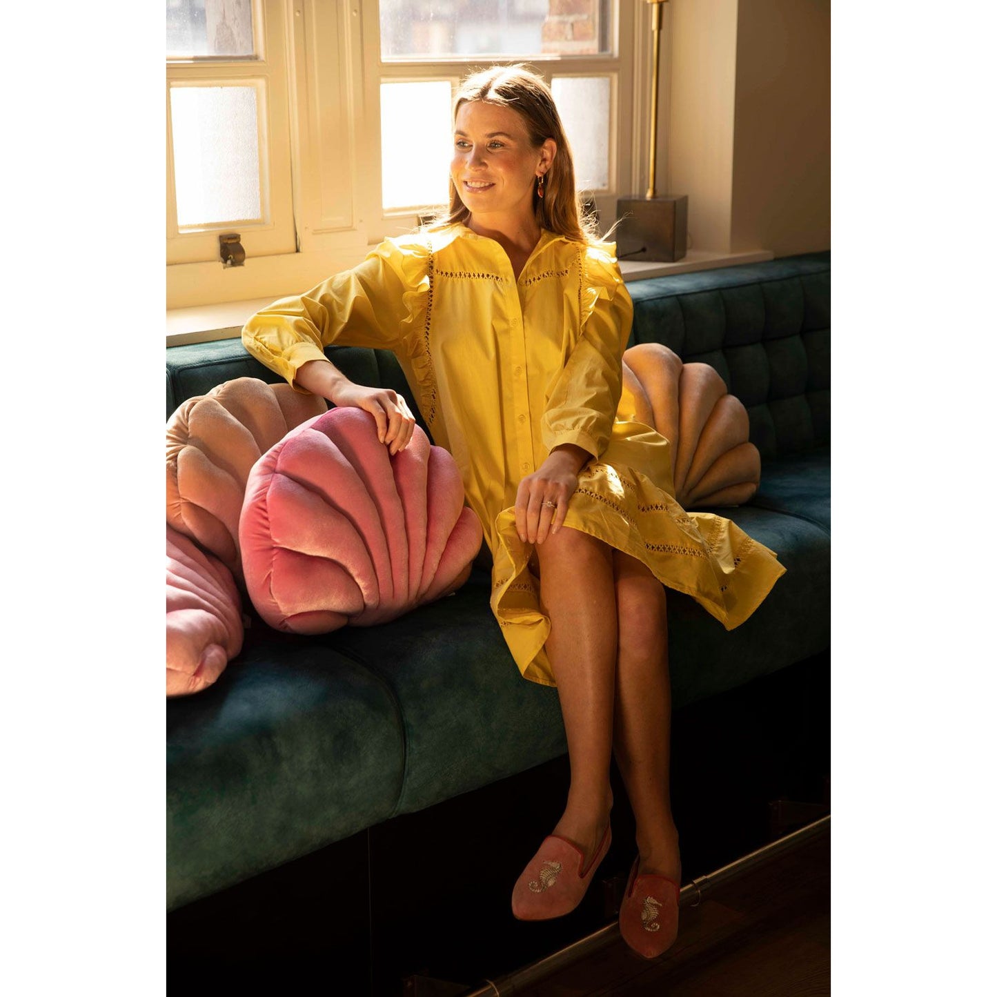 Schelpenkussen | Roze - For Models and Mermaids