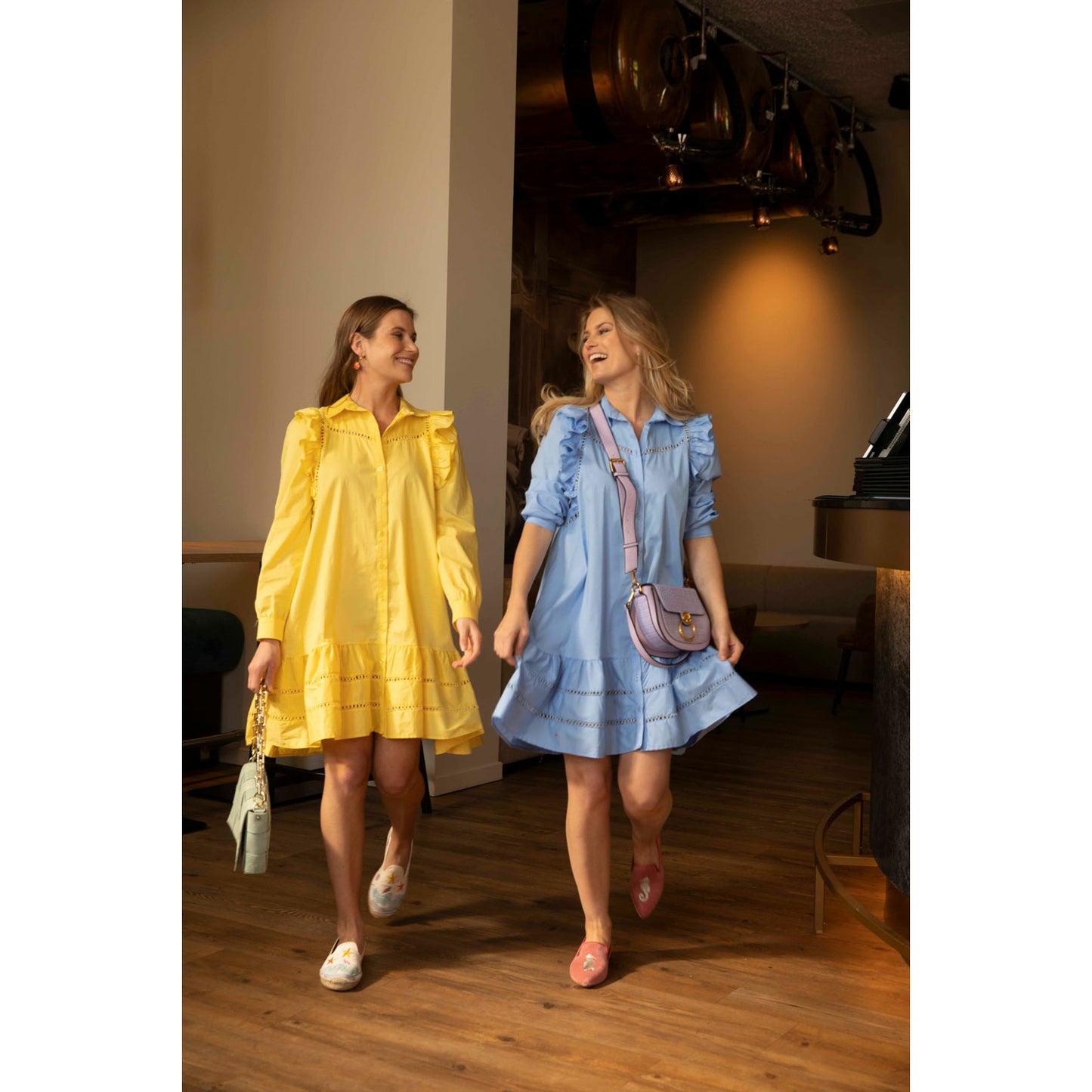 Jurk | Abi geel - For Models and Mermaids