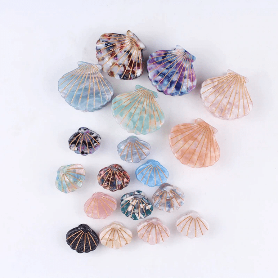 Haarklip large | Emerald - For Models and Mermaids