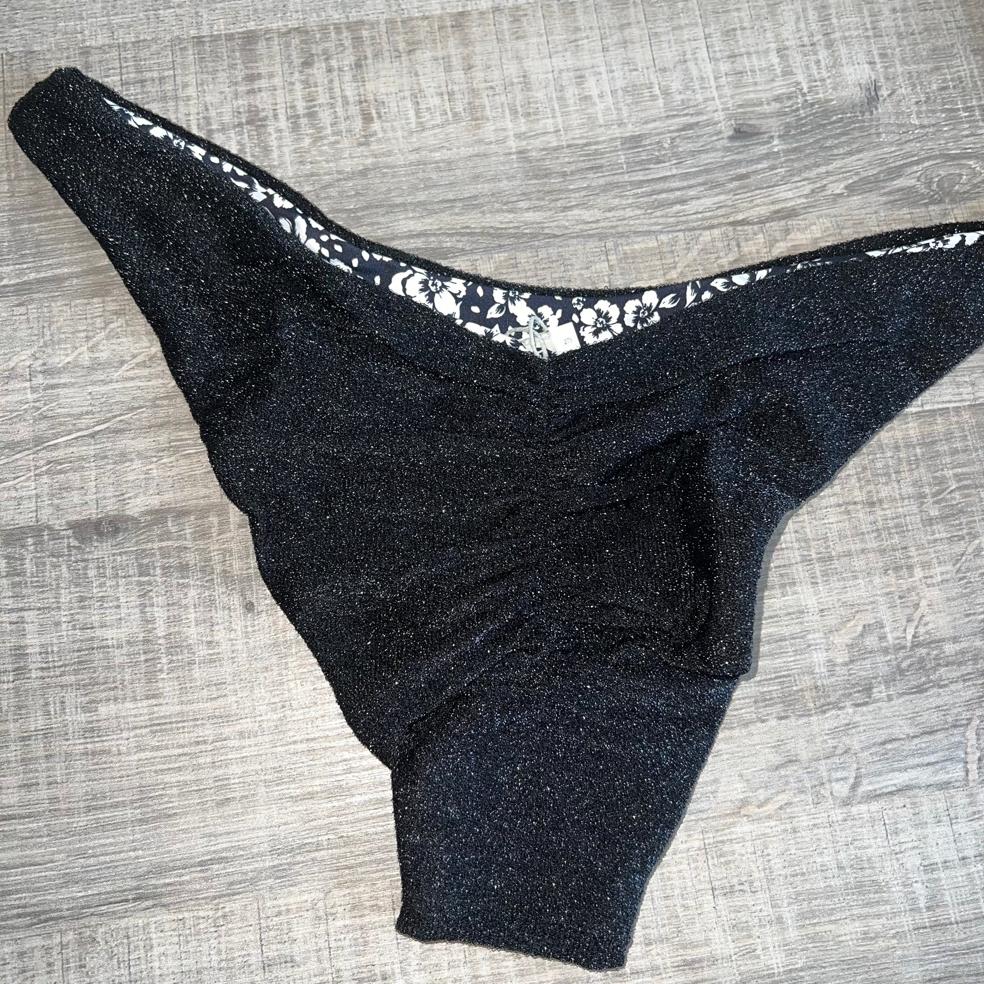 Bikini | Maaji Zwart-Glitter - For Models and Mermaids