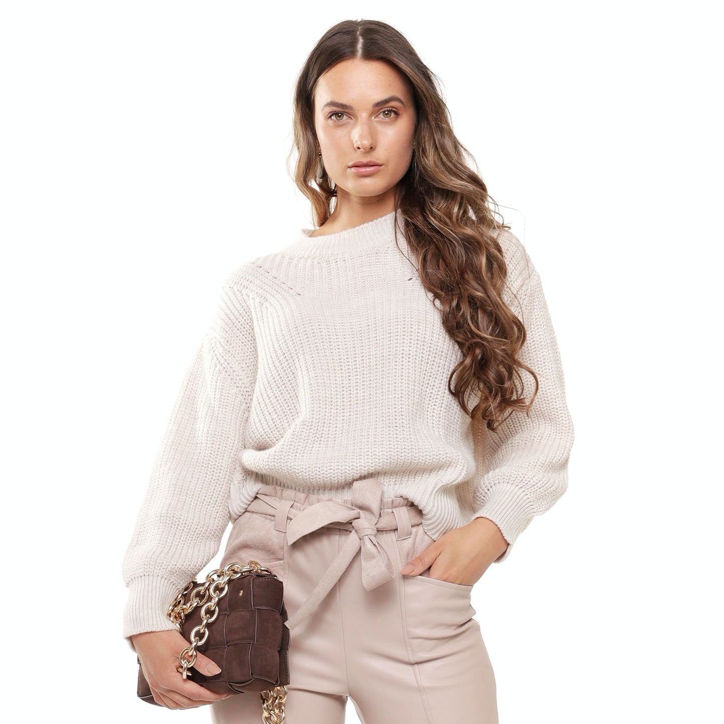 Trui | Beckie wit - For Models and Mermaids