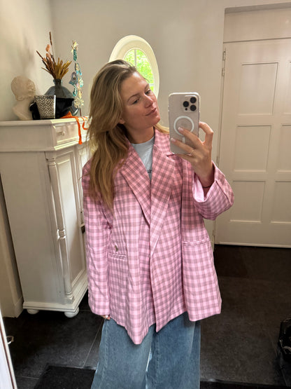 Oversized Roze Blazer Dames | Stijlvol & Relaxed