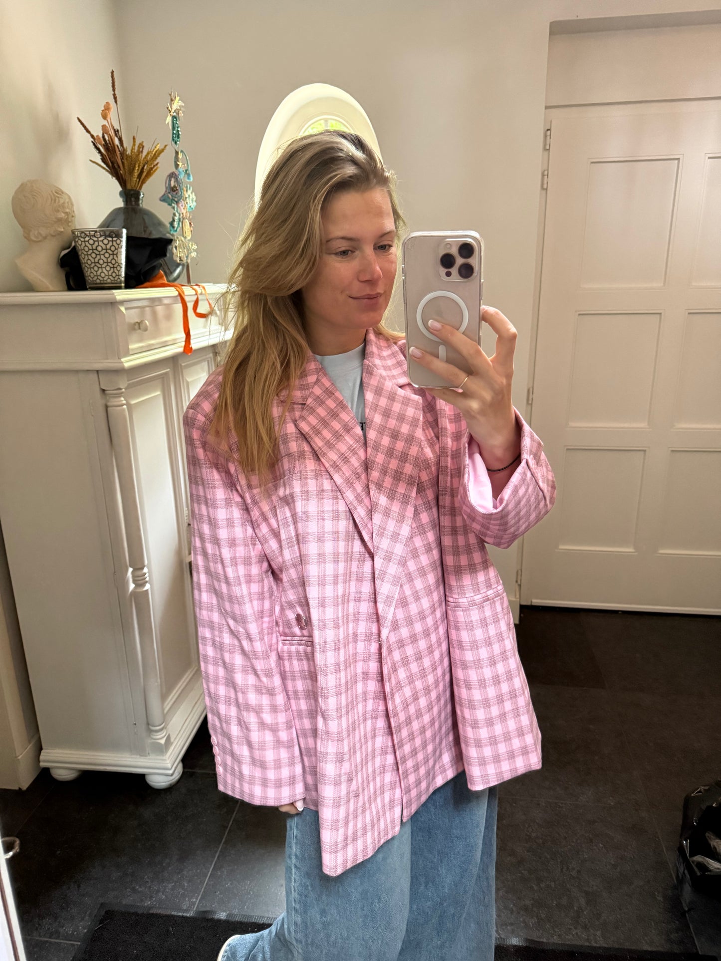 Oversized Roze Blazer Dames | Stijlvol & Relaxed