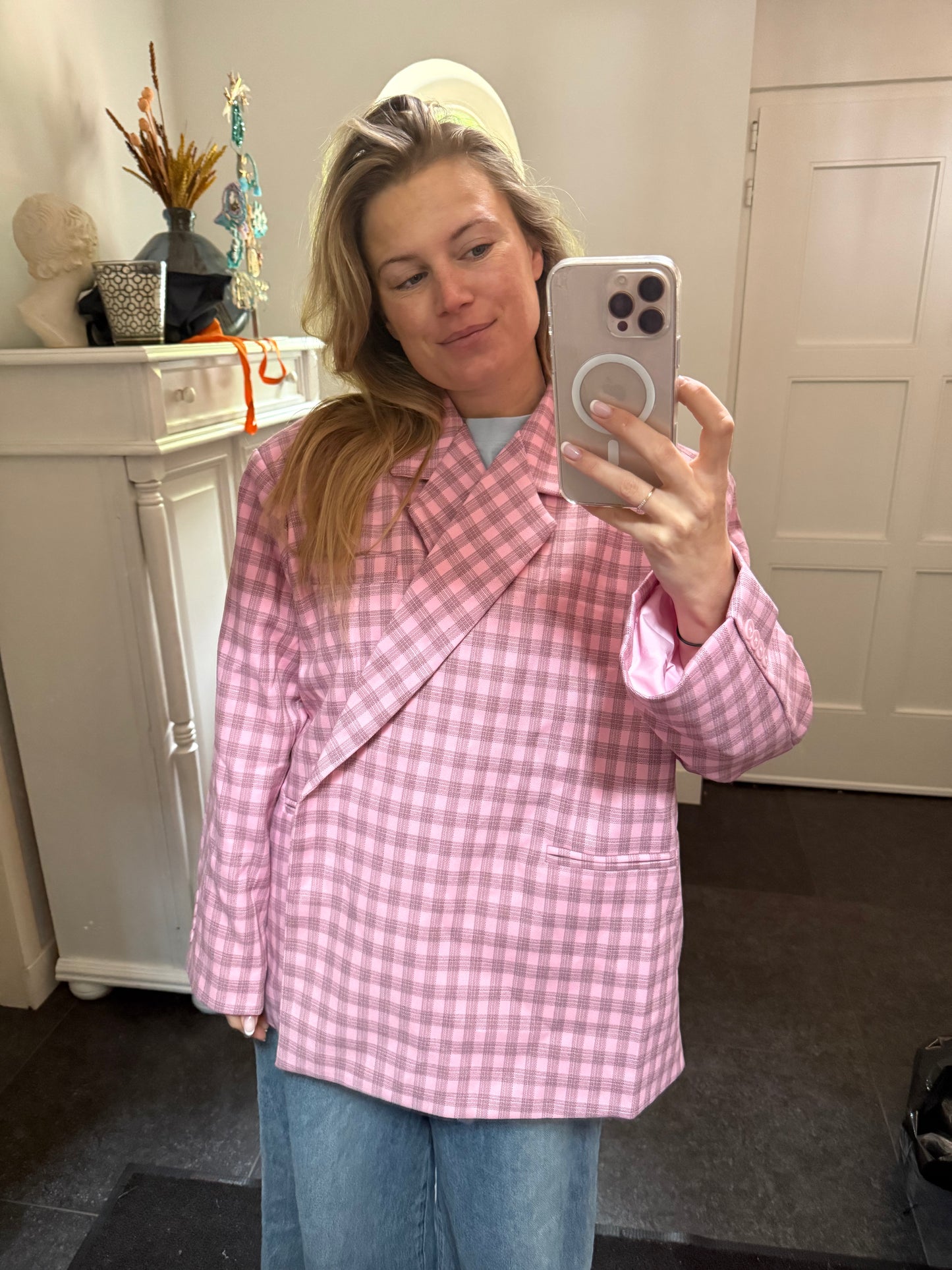 Oversized Roze Blazer Dames | Stijlvol & Relaxed