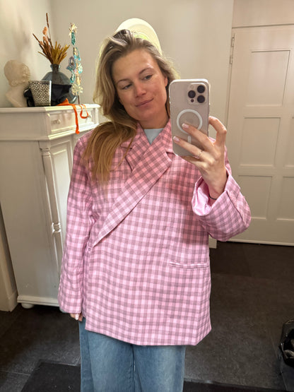 Oversized Roze Blazer Dames | Stijlvol & Relaxed