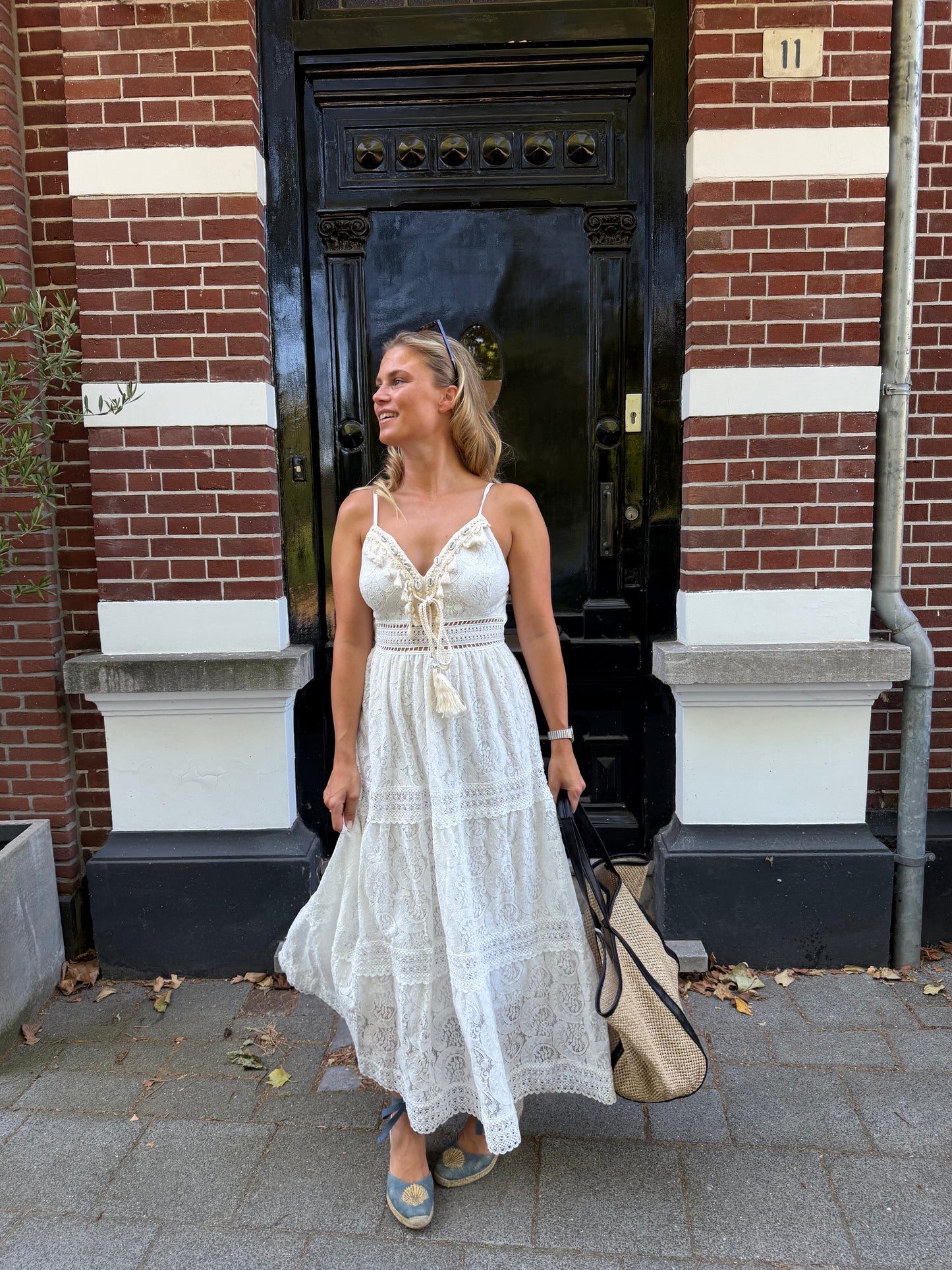 Witte jurk