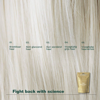 Insentials Hair Strength+ – Anti-Haaruitval & Sterkere Haargroei