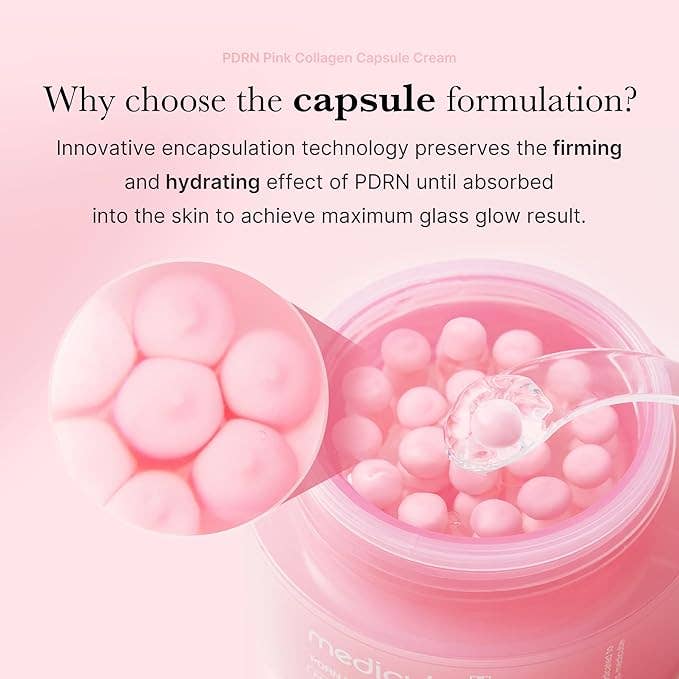 Medicube PDRN Pink Collagen Capsule Cream – Voor de ultieme Koreaanse glass skin glow