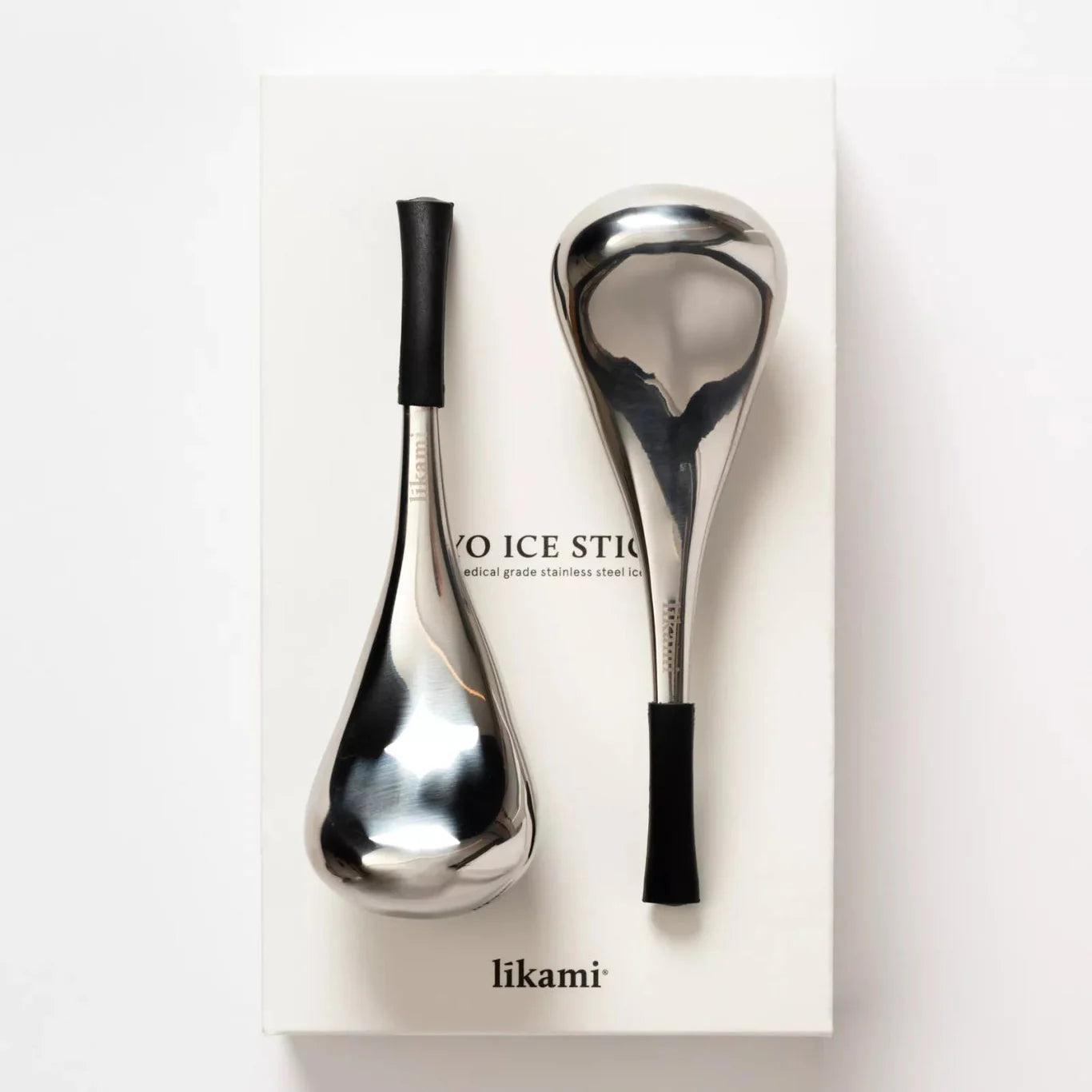 Líkami Cryo Ice Sticks – Verkoelende massage tools voor een stralende huid | Set van 2