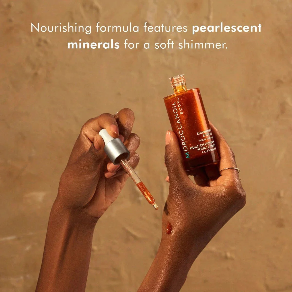 Moroccanoil Shimmering Body Oil 50ml – Stralende glow & verzorging