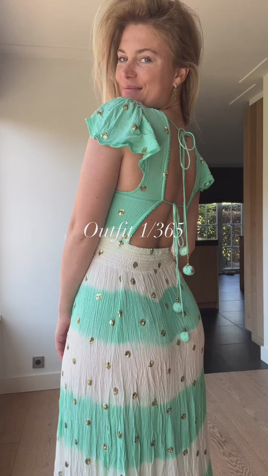 Jurk Turquoise