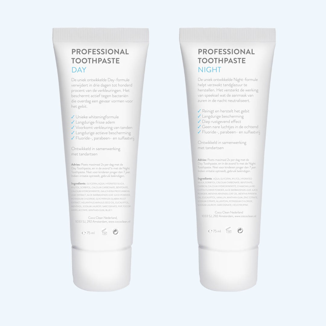 Day and Night Toothpaste Duo