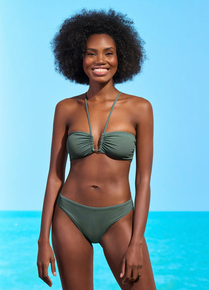 Bikini Bottom | Maaji Green flower - For Models and Mermaids