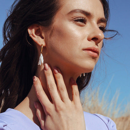 Oorbellen | Coral - For Models and Mermaids