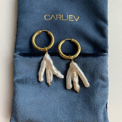 Oorbellen | Coral - For Models and Mermaids