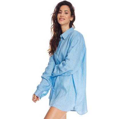 Blouse | Venice Blauw - For Models and Mermaids