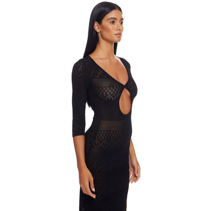 Jurk | Maui Zwart - For Models and Mermaids