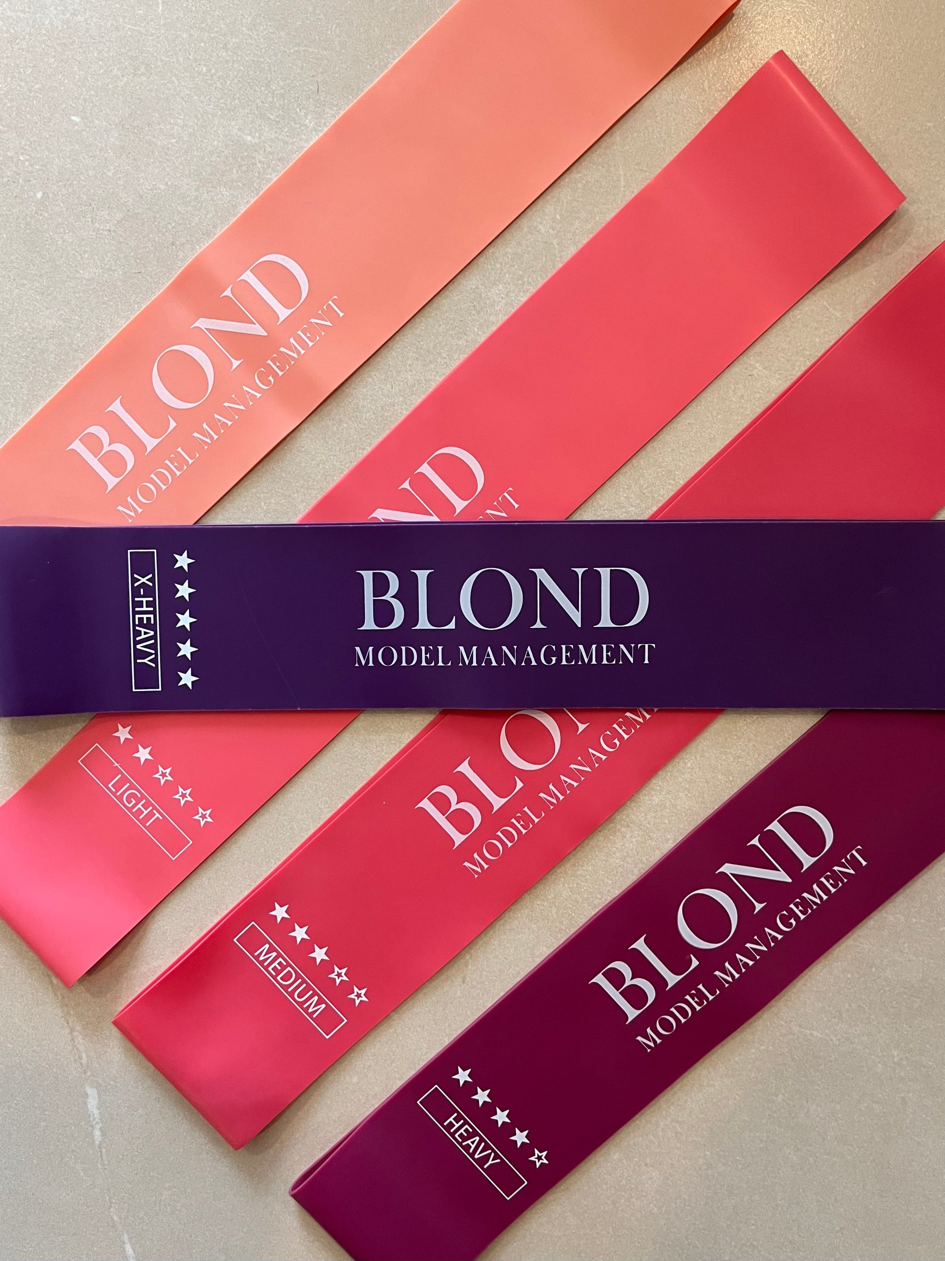 Sport elastieken | Blond - For Models and Mermaids